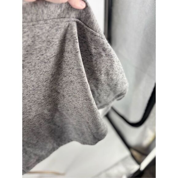 Ugg Women Grey Charlynne Fleece Poncho Sweater Funnnel Neck Pocket Size M/L - Picture 8 of 9